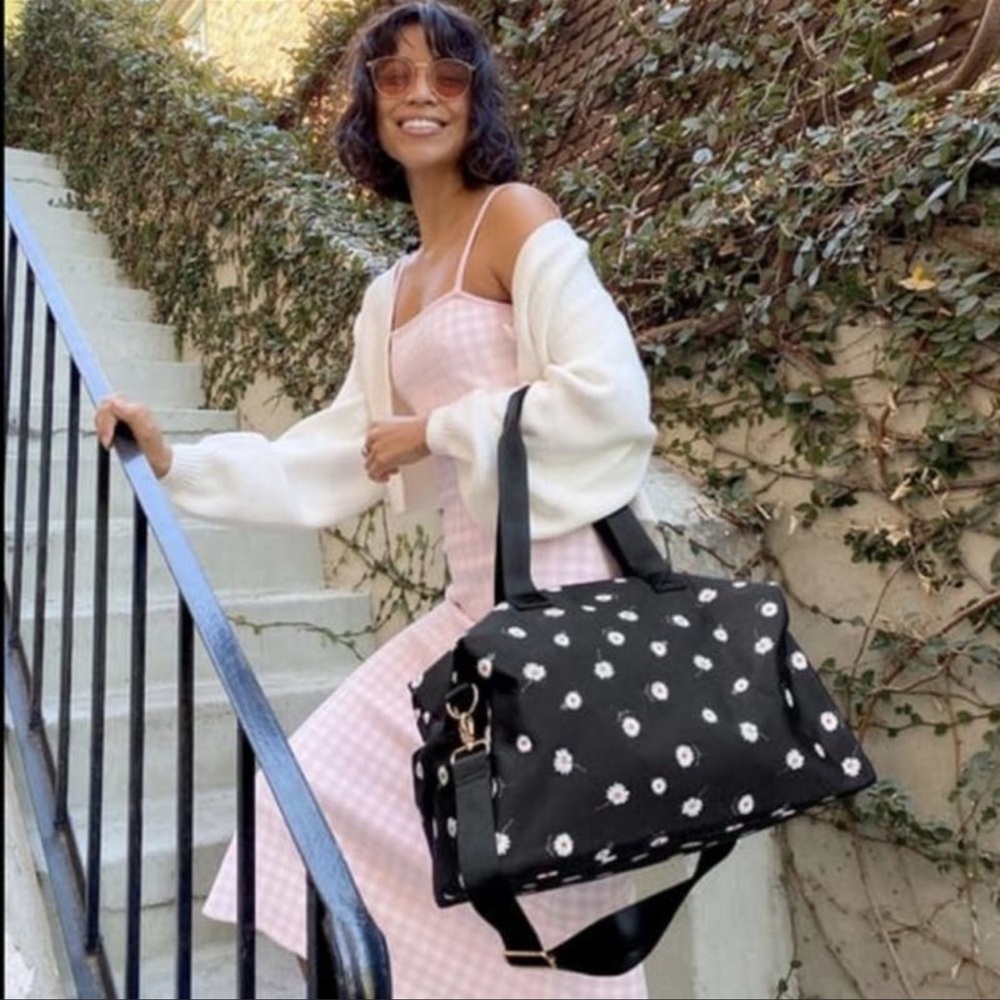 Alice + Olivia floral duffle bag
